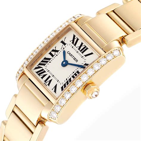 cartier watches womens tank|cartier tank francaise women's watch.